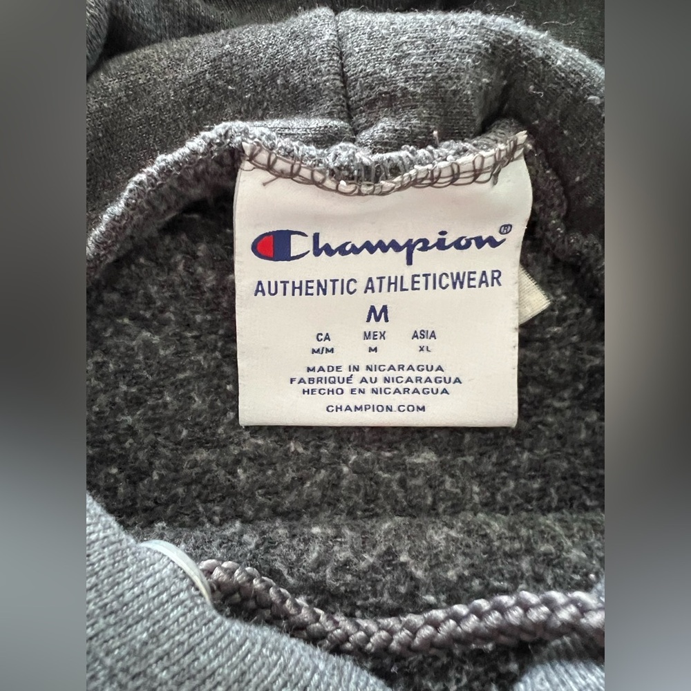 Champion University of Miami Dark Gray Hoodie - Picture 4 of 4